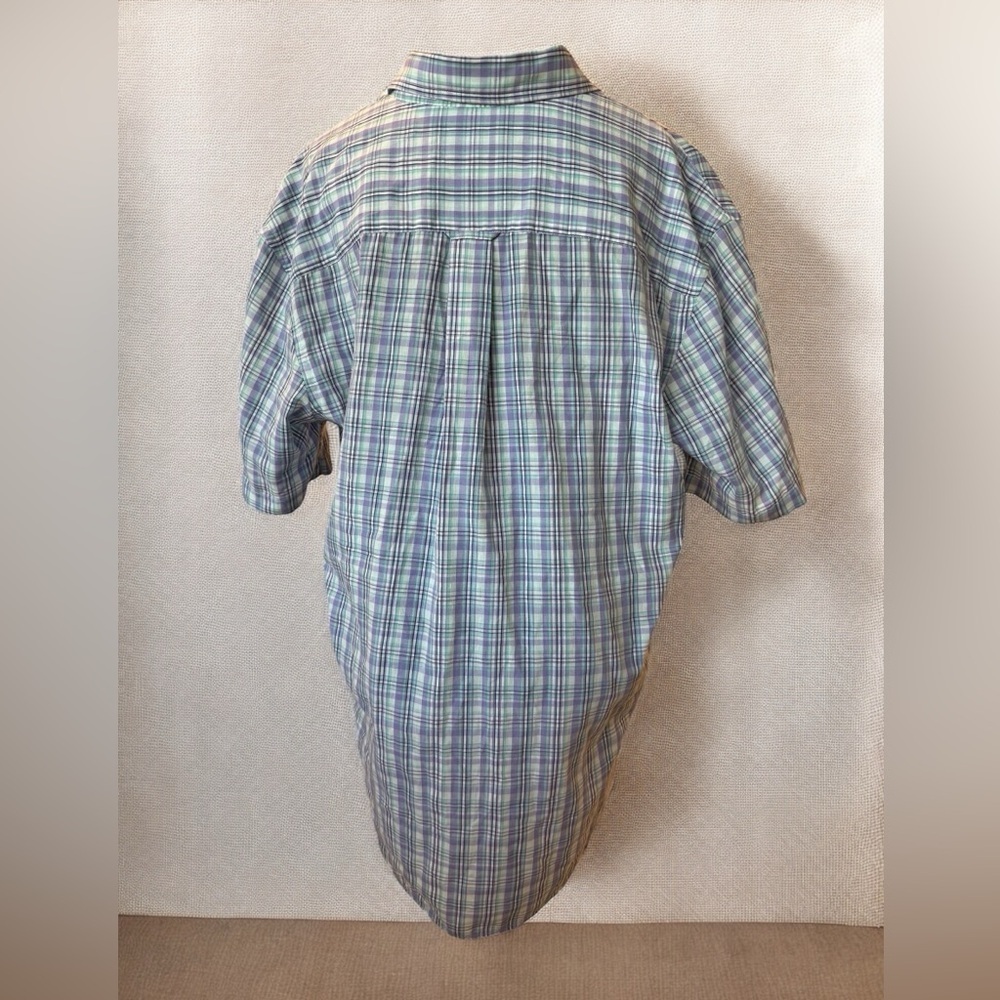 Saddlebred Multicolor Plaid Button Down Shirt - Picture 2 of 3